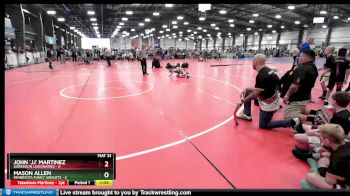 56 lbs Rd# 7- 10:45am Saturday Final Pool - John `JJ` Martinez, Agression Legionaries vs Mason Allen, Minnesota Funky Singlets