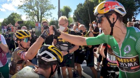 Reaction: Wout Van Aert Thanks Teammates After Stage 8 Of 2022 Tour De France