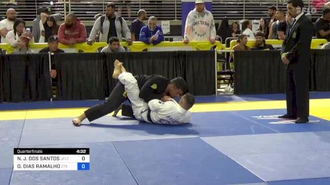 NATHAN J. DOS SANTOS vs DIEGO DIAS RAMALHO 2024 Pan Jiu Jitsu IBJJF Championship