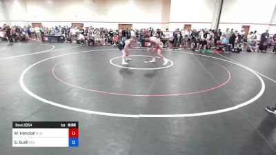 74 kg Cons 8 #1 - William Henckel, Blairstown Wrestling Club vs Stoney Buell, Boilermaker RTC