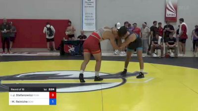 86 kg Round Of 16 - Jacob Stefanowicz, Pennsylvania RTC vs Mason Reiniche, Beaver Dam Wrestling RTC