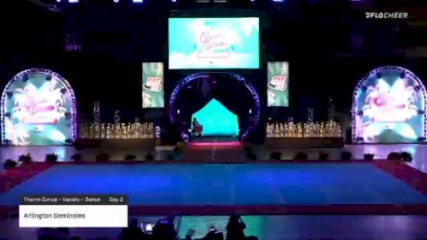 Arlington Seminoles [2020 Theme Dance - Varsity - Dance Day 2] 2020 Pop Warner National Cheer & Dance Championship
