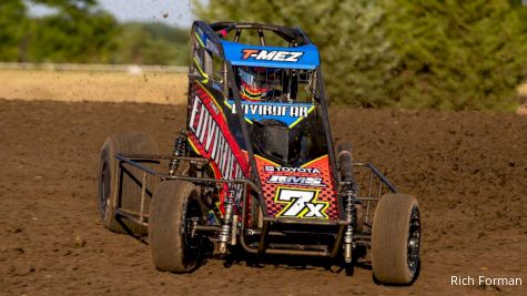 T-Mez Turns It Around For USAC Midget Win At Solomon Valley