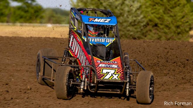 T-Mez Turns It Around For USAC Midget Win At Solomon Valley