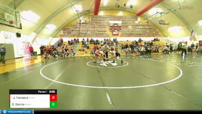 152 lbs Quarterfinal - Julian Fonseca, Okanogan vs Diego Garcia, Omak