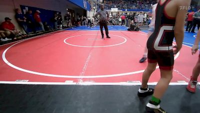 73 lbs Quarterfinal - Raiden Johns, Collinsville Cardinal Youth Wrestling vs Noah Zumwalt, Grove Takedown Club