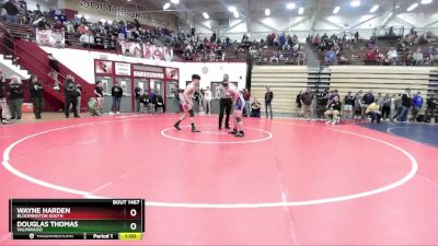 138 lbs Cons. Round 4 - Douglas Thomas, Valparaiso vs Wayne Harden, Bloomington South