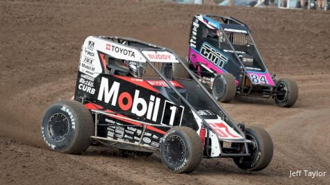 Buddy Kofoid Swipes Last Lap USAC Midget Win At Jefferson County