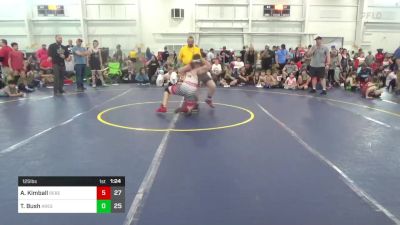 125 lbs Pools - Andrew Kimball, Rebellion vs Todd Bush, Ares W.C. (MI)