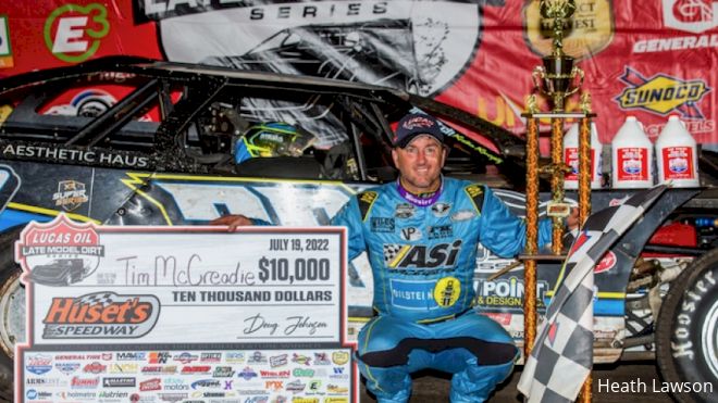 Tim McCreadie Wins In Lucas Oil's First Visit To Huset's