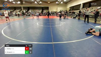 116 lbs Rr Rnd 3 - Jude Salko, Mat Assassins Black vs Carter Kinard, Rebellion