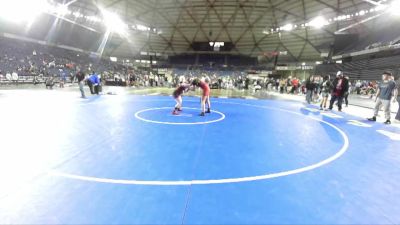 145 lbs Round 4 - Leandra Agee, Omak Wrecking Crew vs Karlee Brummett, Mat Demon Wrestling Club