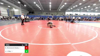 132 lbs 3rd Place - Samson Mckissick Staley, NY vs Jair `YahYah Jackson-Bey, TX