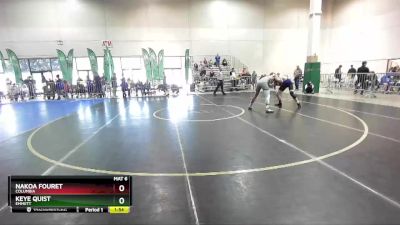 170 lbs Quarterfinal - Nakoa Fouret, Columbia vs Keye Quist, Emmett