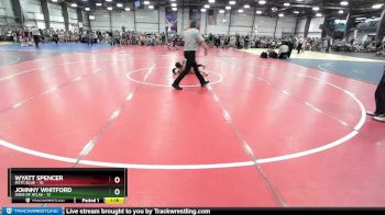 92 lbs Rd# 7- 10:45am Saturday Final Pool - Johnny Whitford, Sons Of Atlas vs Wyatt Spencer, M2TC Blue