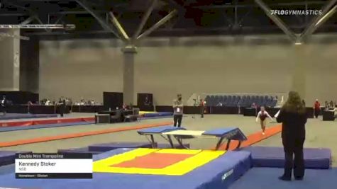 Kennedy Stoker - Double Mini Trampoline, NSB - 2021 USA Gymnastics Championships