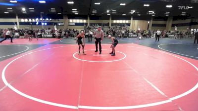 90 lbs Semifinal - Ryler Kaye, SheepCamp WC vs Mercer Hamilton, Mat Demon WC