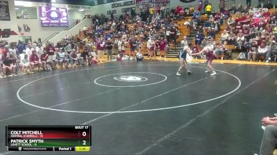 113 lbs Semis & 3rd Wb (16 Team) - Colt Mitchell, Central (Carroll) vs Patrick Smyth, Lovett School