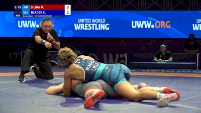 76 kg Final 3-5 - Mariia Silina, Individual Neutral Athletes vs Kennedy Blades, United States