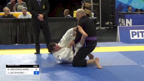 ARISTO CRECENCIO ARANA vs JACOB LEE SHIVERS 2024 Pan Jiu Jitsu IBJJF Championship