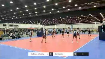 Michigan elite blue vs Domination - 2021 JVA Showdown in Motown presented by Nike