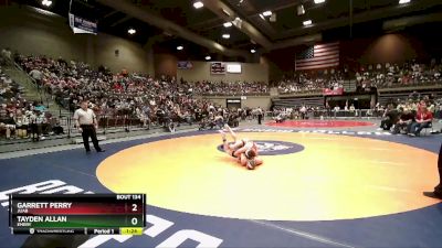 Quarterfinal - Garrett Perry, Juab vs Tayden Allan, Emery