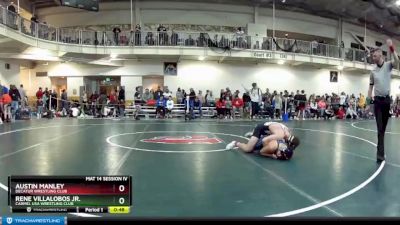 136 lbs Cons. Round 2 - Austin Manley, Decatur Wrestling Club vs Rene Villalobos Jr., Carmel USA Wrestling Club