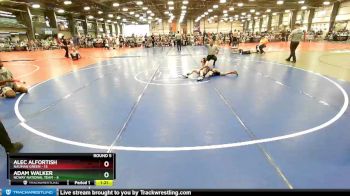 64 lbs Rd# 8- 12:30pm Saturday Final Pool - Adam Walker, NCWAY National Team vs Alec Alfortish, Nauman Green