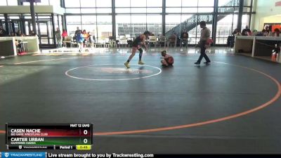 B-15 lbs Semifinal - Casen Nache, Big Game Wrestling Club vs Carter Urban, Hammerin Hawks