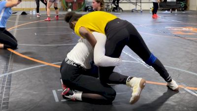 Dom Parrish & Erin Golston Rolling At World Team Camp