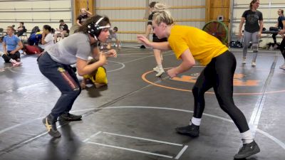 Hawkeye Teammates Felicity Taylor & Nyla Valencia Training At World Team Camp