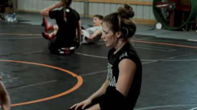 Sarah Hildebrandt Sparring at Team USA Camp