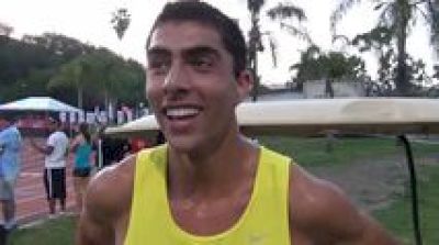 Matt Maldonado runs 3:39 to win section 2 of 1500 at 2012 Mt. SAC Relays