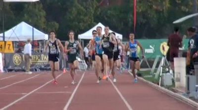 Men's 1500 finish (Andy Baddeley) 2012 Mt. Sac Relays