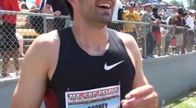 Martyn Rooney Men's 400 Elite Champ over Wainer 2012 Mt SAC Relays