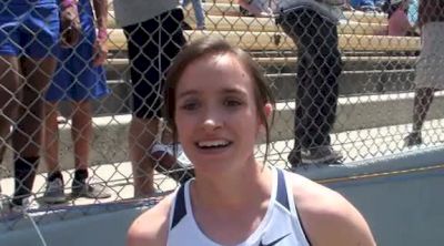 Nachelle Mackie of BYU 2nd Elite 800 2012 Mt SAC Relays