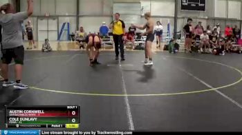 200 lbs Quarterfinals (8 Team) - Cole Dunlavy, POWA vs Austin Cornwell, Untouchables White