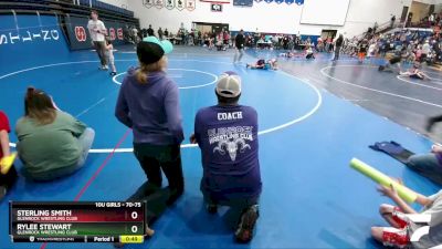 70-75 lbs Round 1 - Sterling Smith, Glenrock Wrestling Club vs Rylee Stewart, Glenrock Wrestling Club