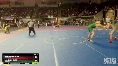 D 1 182 lbs Cons. Round 3 - Brycen Krause, Destrehan vs Landon Olds, Acadiana