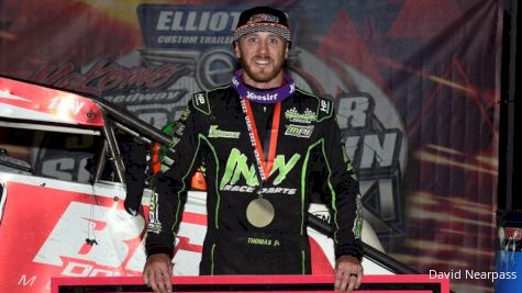 Kevin Thomas Jr. Makes Triumphant Return To USAC Victory Lane