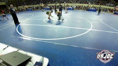 112 lbs Round Of 32 - Elijah Rice, Cowboy Wrestling Club vs Jonas Rebstock, Predator Wrestling