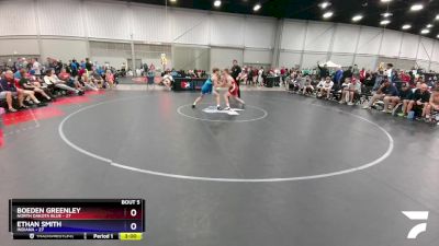 160 lbs Round 2 (6 Team) - Boeden Greenley, North Dakota Blue vs Ethan Smith, Indiana