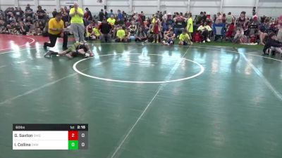 60 lbs Round 3 - Gavin Saxton, Ohio Gold 14K vs Independence Collins, CKW Backyard Barbarians