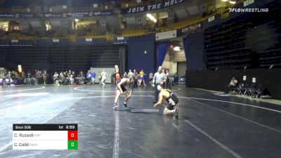 133 lbs Consolation - Codi Russell, Appalachian State vs Casey Cobb, Navy