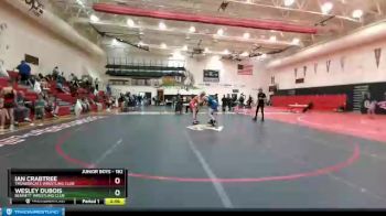 182 lbs Round 5 - Ian Crabtree, Thundercats Wrestling Club vs Wesley DuBois, Bennett Wrestling Club