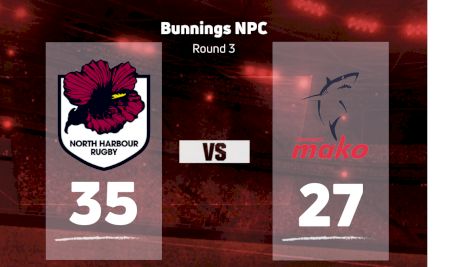 2022 North Harbour vs Tasman