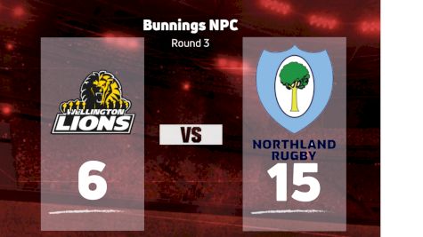 2022 Wellington vs Northland