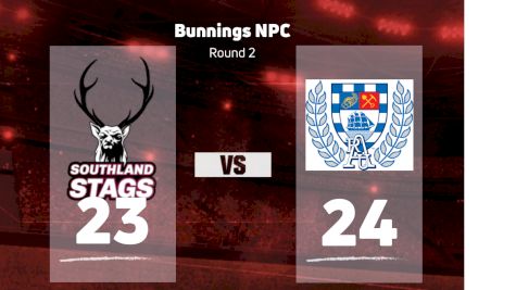 2022 Southland vs Auckland