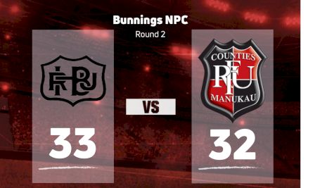 2022 Hawke's Bay vs Counties Manukau