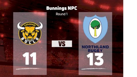2022 Taranaki vs Northland
